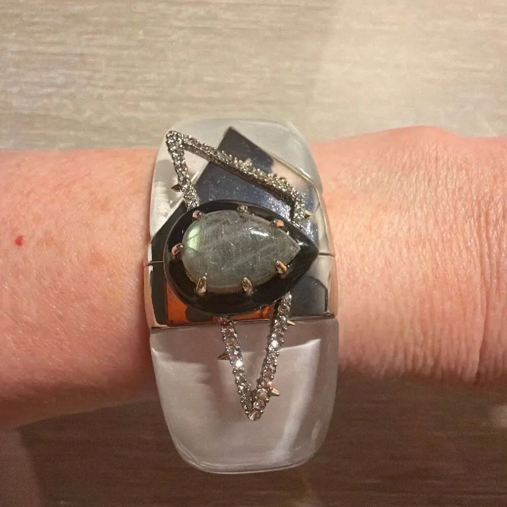 Alexis Bittar Lucite Cuff Bracelet